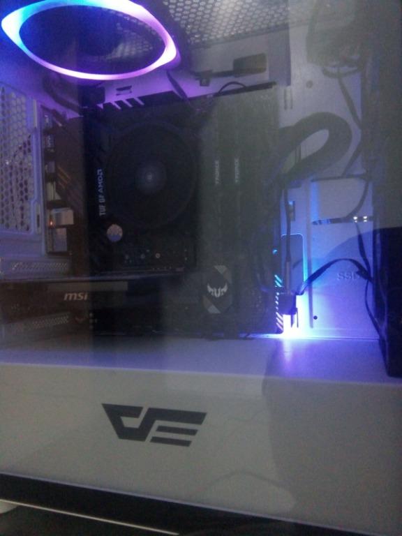 For Sale System Unit (Category: Desktops) located in Baguio. Submitted by chuck.krueger (Listing ID 1156656421, Image 1). Description: System Unit only Specs below Processor: Ryzen 5 3600 Motherboard: TUF Gaming B550-M Plus Wifi RAM: 16GB 3600mhz SSD: 1TB HDD: 500GB PSU: 550W Bronze FANS: 1 pc. 140mm NZXT 3 pc. 120mm NZXT with Hue+ and extra rgb light GPU: MSI GT 730 Case: DarkFlash Dlm21 White Date of Purchase: August 2020 or swap: Lenovo t480 i