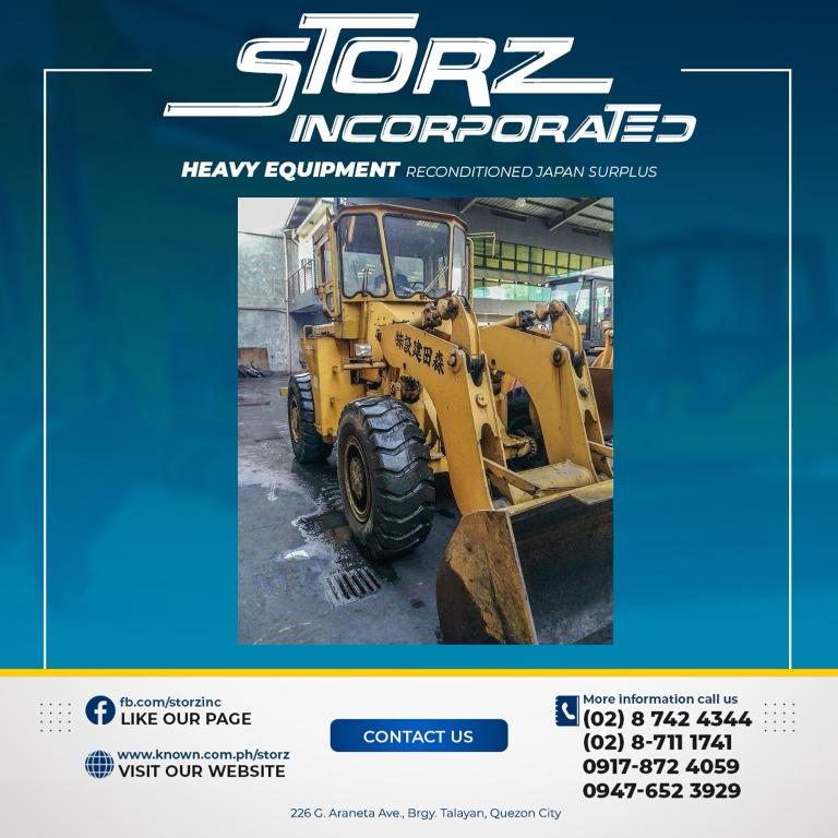 TCM 55B Payloader, Special Vehicles, Heavy Vehicles on Carousell