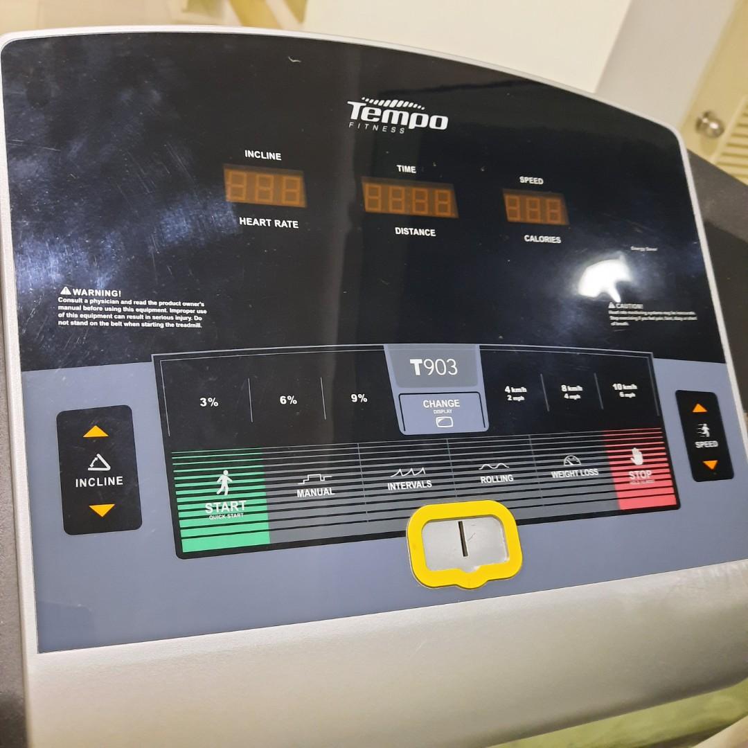 Tempo t903 treadmill price new arrivals
