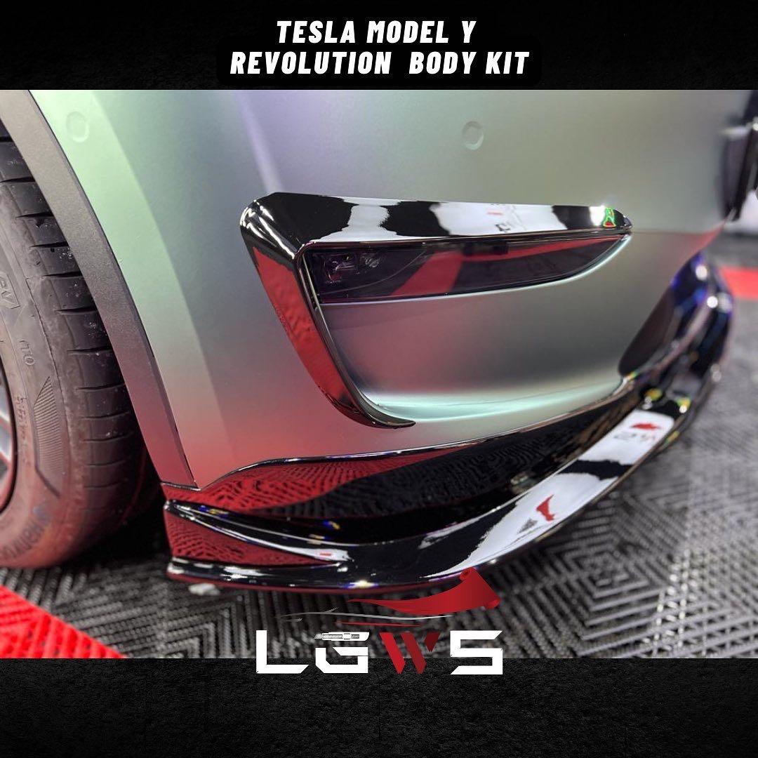 Tesla Model Y Revolution Body Kit 空力包圍套件 汽車配件 改裝 內外零件 Carousell
