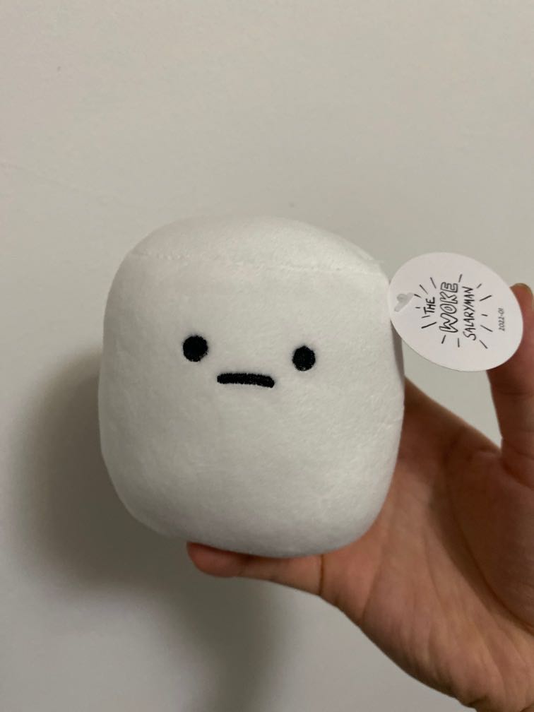 The Woke Salaryman Marshmallow, Hobbies & Toys, Toys & Games on Carousell