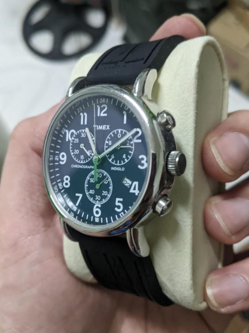 Timex Unisex Weekender 40mm - Cassa Argento, Quadrante Bianco, Cinturino Arancione