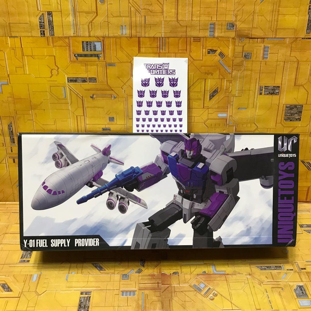 Transformers Unique Toys UT Y-01 Y01 Fuel Supply Provider Octane Reissue New 