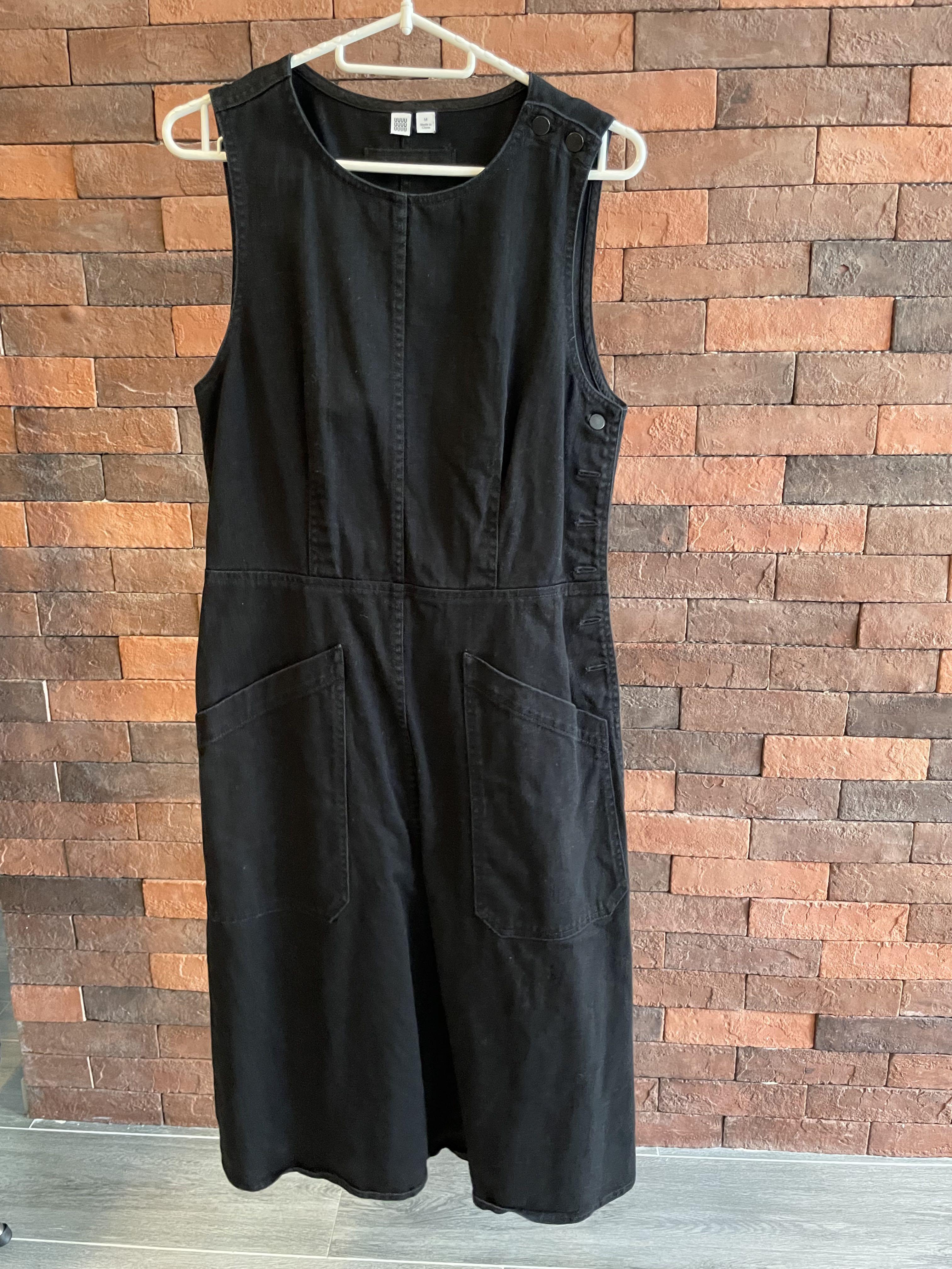 Uniqlo U Denim Dress, 女裝, 連身裙\u0026 套 