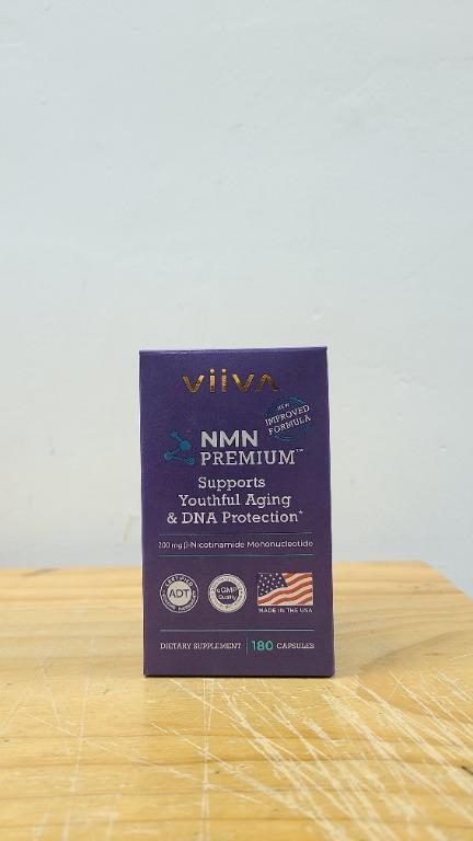 美國Viiva 超級至尊版 NMN抗衡時間保健品 現貨供應180粒，美國製造。, 健康及營養食用品, 健康補充品, 健康補充品 - 維他命及