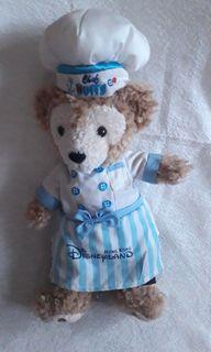 Vintage Disneyland Duffy in Chef's Outfit