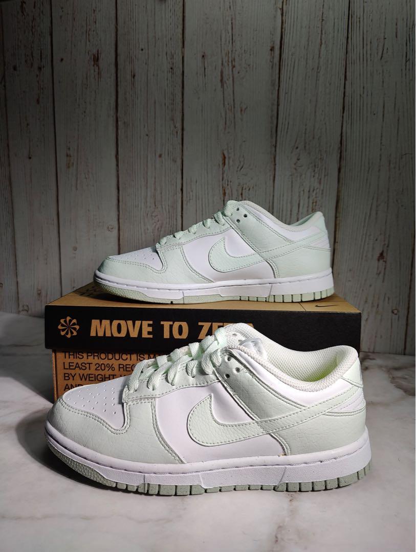 nike dunk low mint green