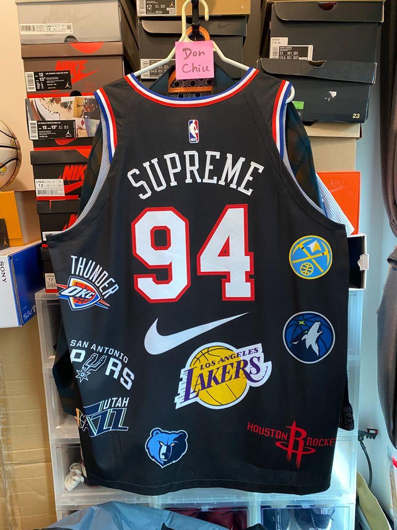 fordel Forstyrrelse afsnit WTS: Nike Supreme NBA Jersey size XXL 56, 男裝, 運動服裝- Carousell