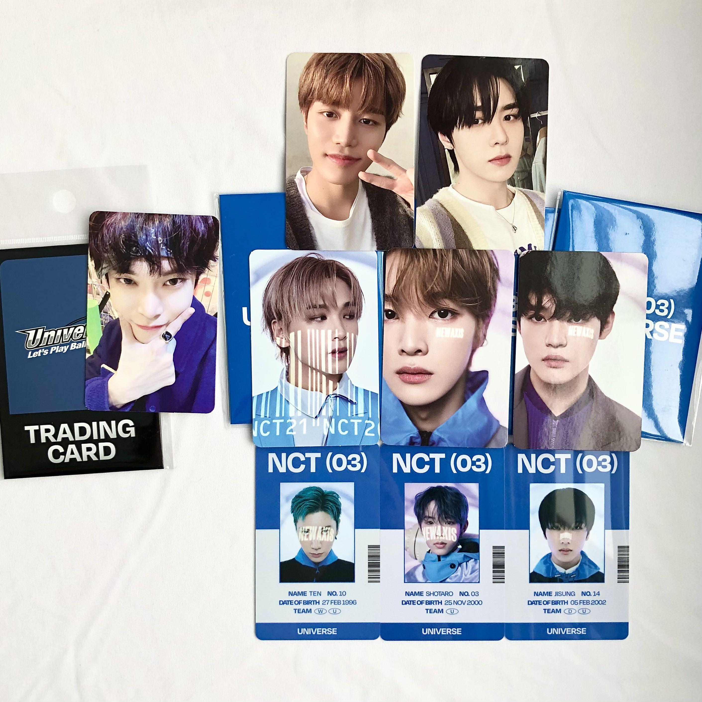 NCT2021 Universe スペシャルカード　テン NCT 2021 UNIVERSE バインダー トレカ テン wayv くるう テン