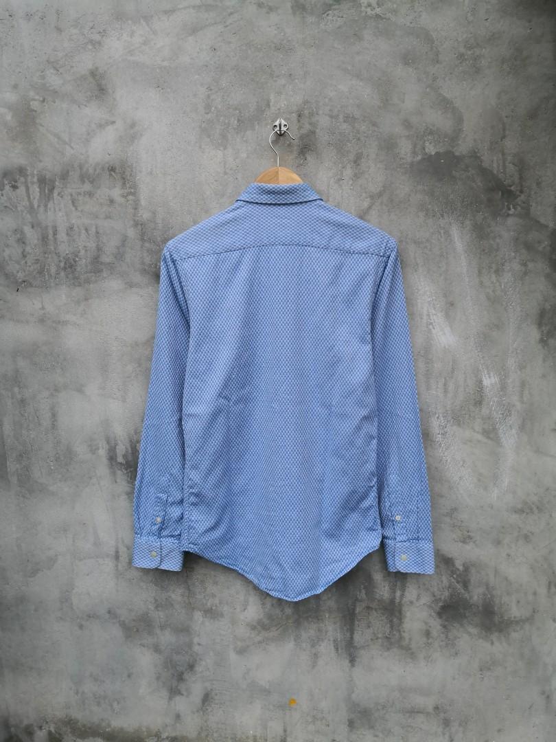Zara Man Slim Fit Long Sleeve Shirt 