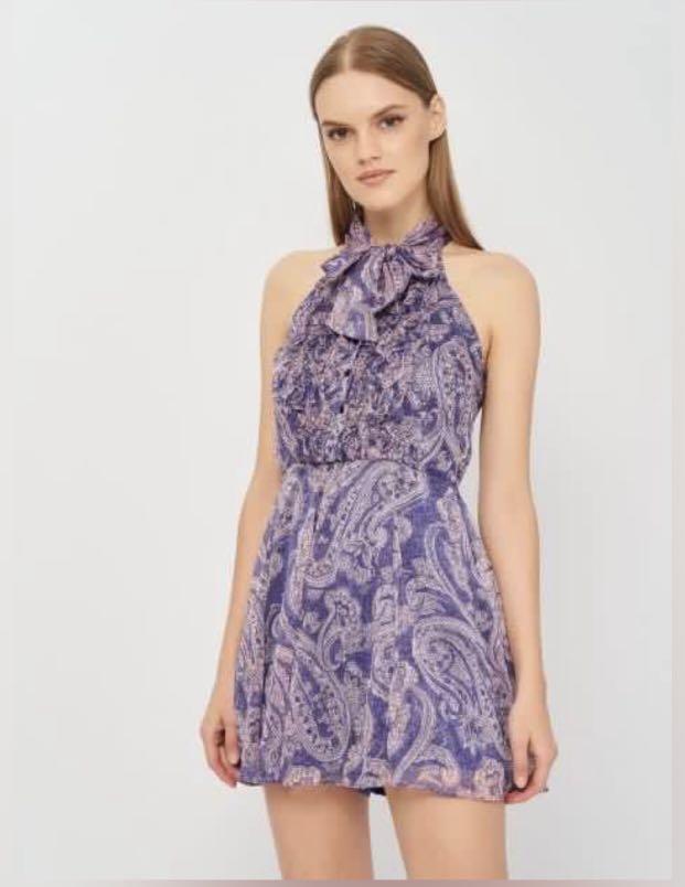 Zara paisley playsuit Clearance