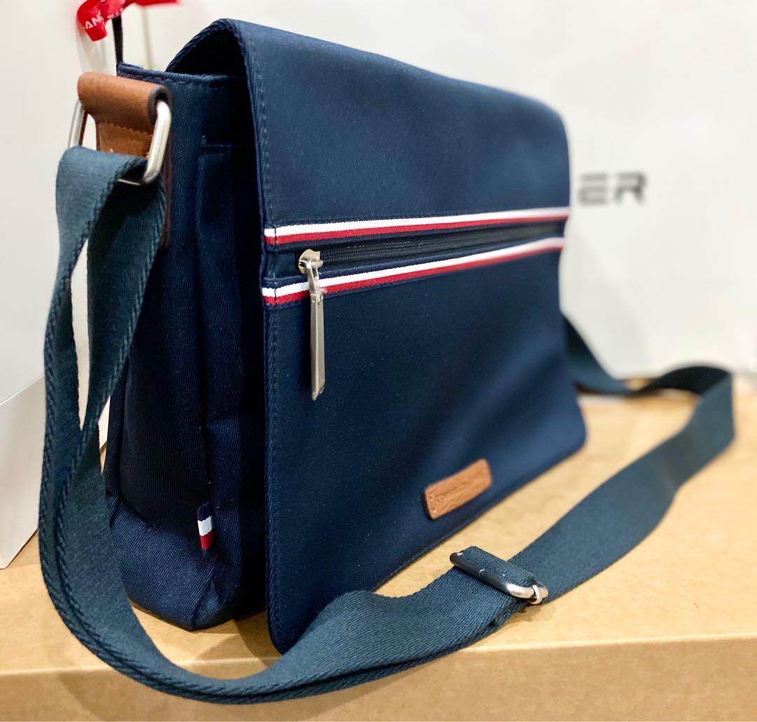 Tommy hilfiger laptop sling bags on sale