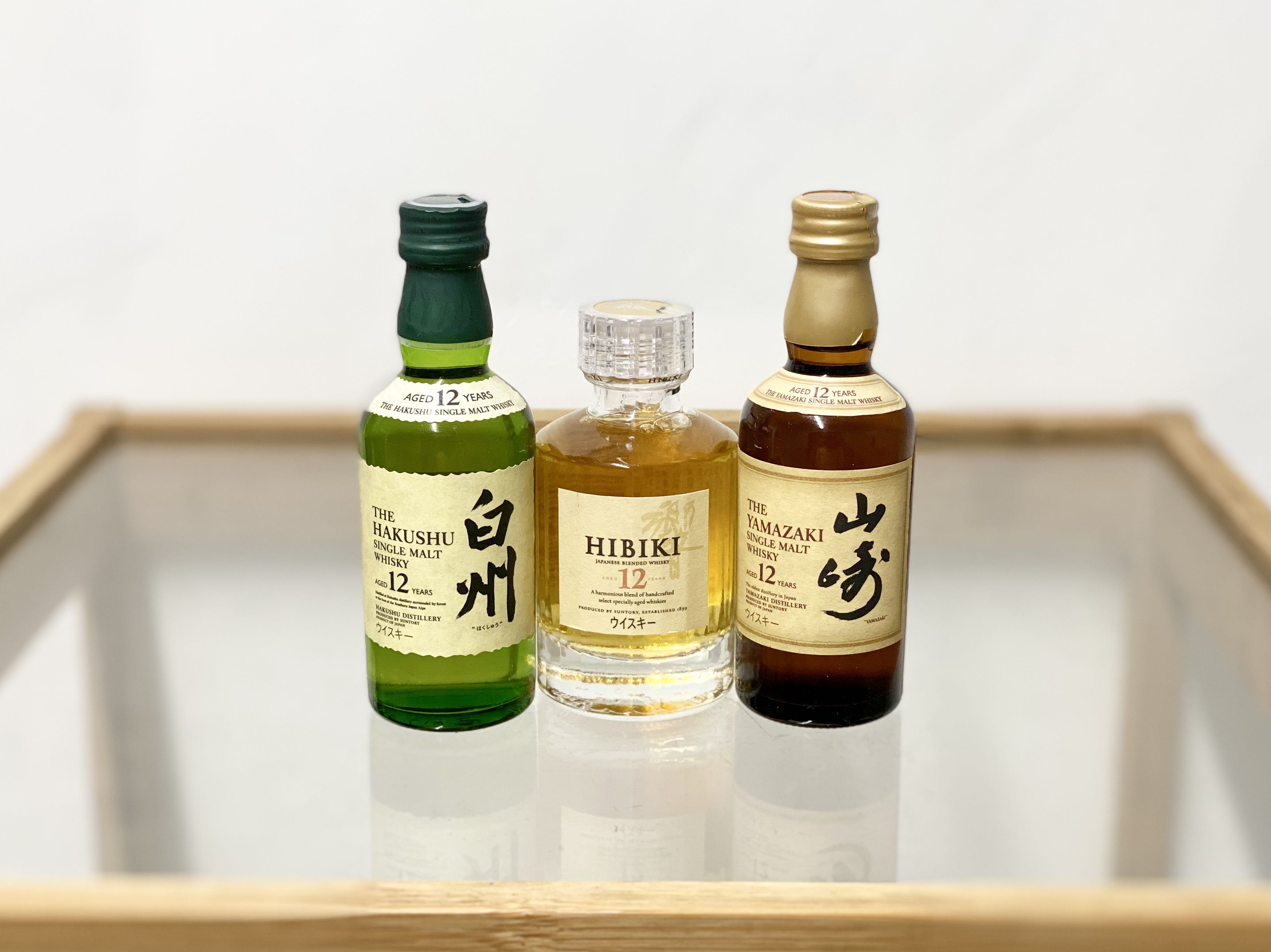 開封品】サントリー 山崎 山崎12年 白州12年 響BC-