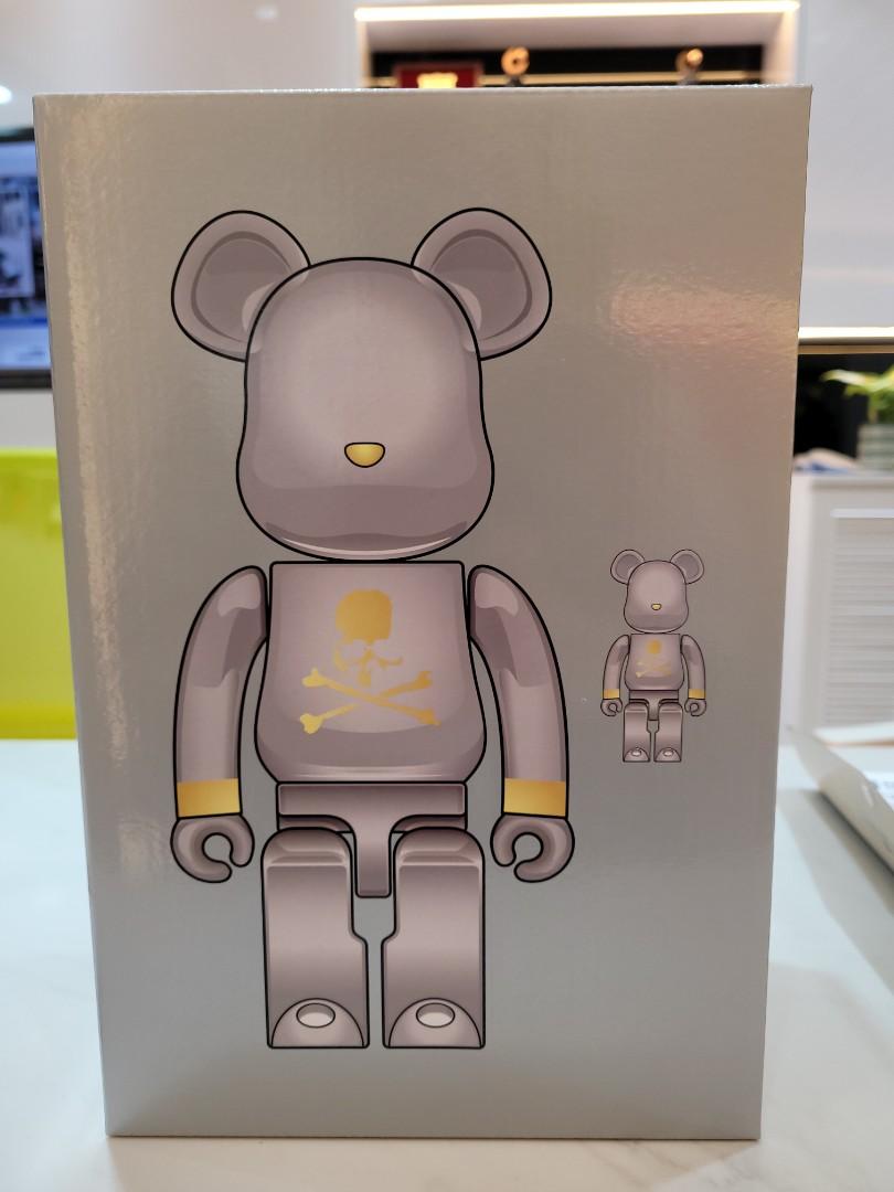 オンライン特販 BE@RBRICK SILVER CHROME Ver 100% & 400% - www ...