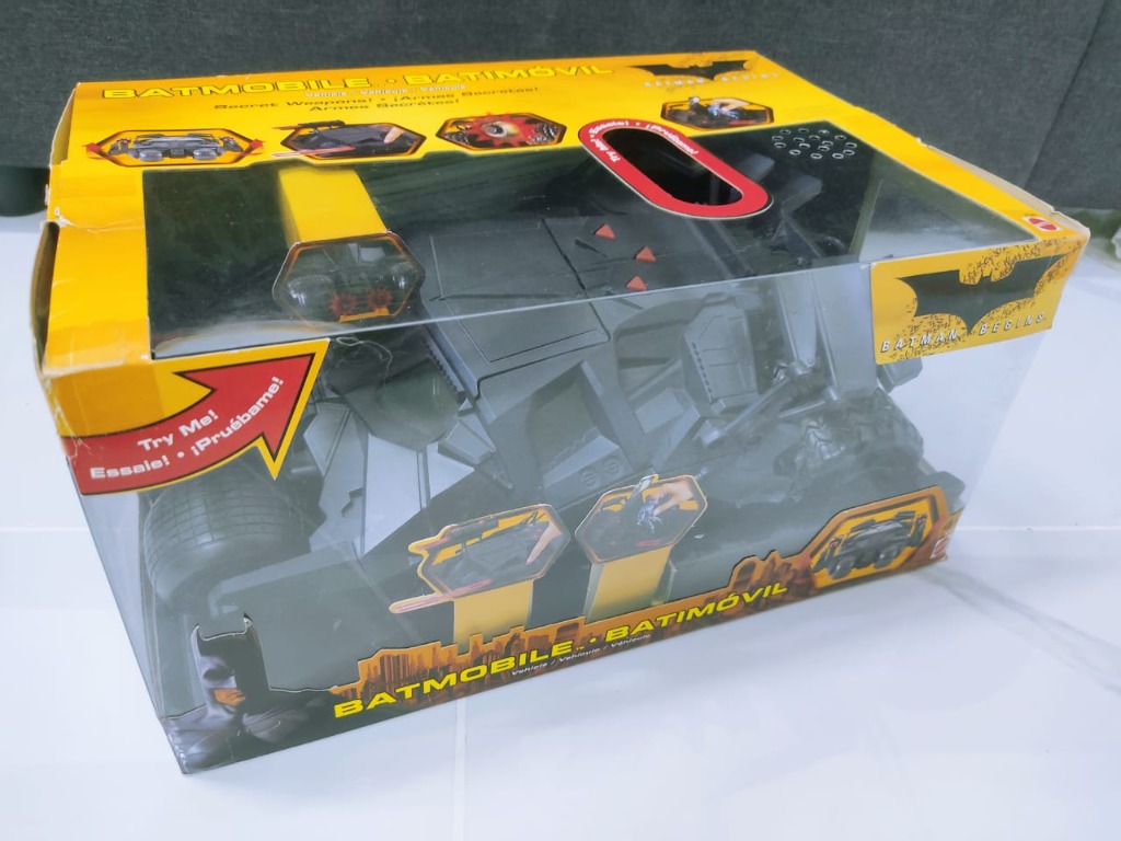 Batman begins batmobile toy store