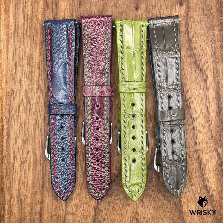 Exotic leather watch bands new arrivals