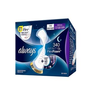 護舒寶液體衛生巾340mm夜用 散裝 （18 pack)64168002461698110
