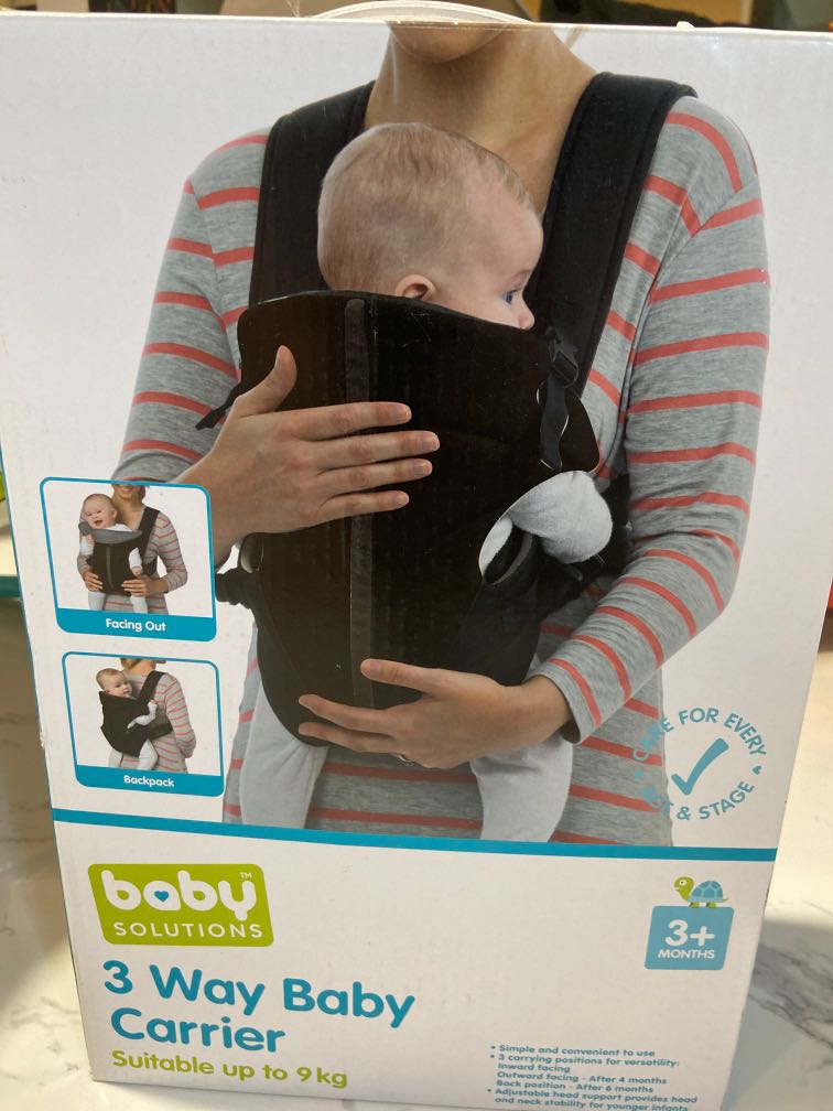 Baby solutions 3 way baby carrier clearance