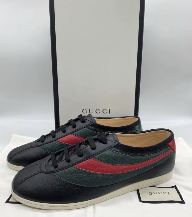 70 DISCOUNT GUCCI FALACER LEATHER SNEAKERS Men s Fashion