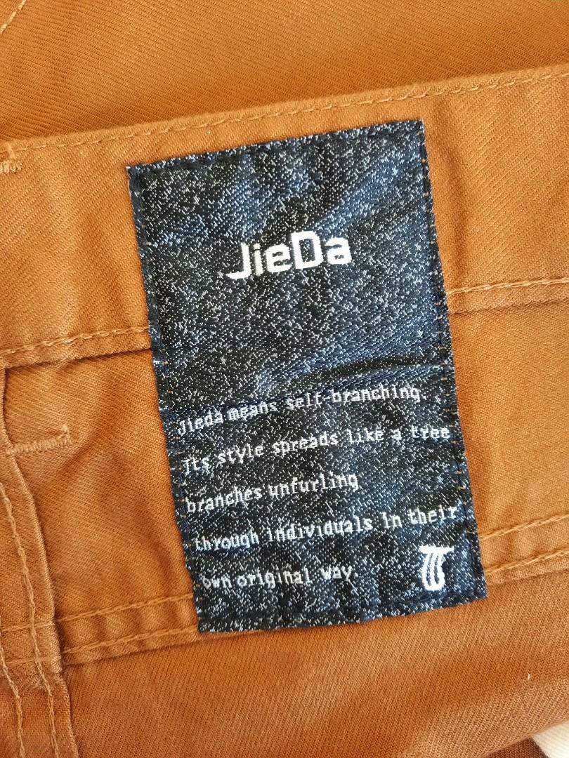 Jieda made in japan twill cotton sarouel skinny jeans, Men's