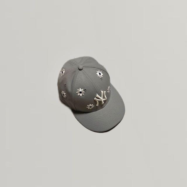 日本限定 3D Flower CAP NICK GEAR (Vega) NEW ERA NY sillage Yuthanan 著 老帽