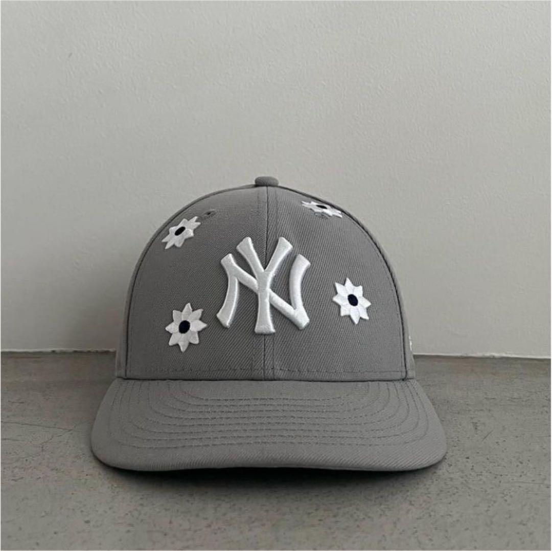 日本限定 3D Flower CAP NICK GEAR (Vega) NEW ERA NY sillage Yuthanan 著 老帽