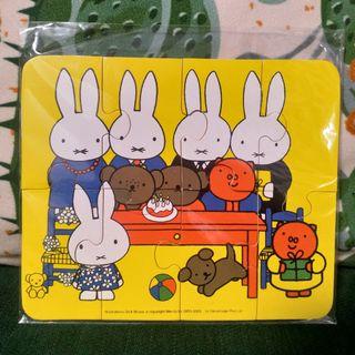 全新 米飛8片式木製拼圖 miffy 米飛