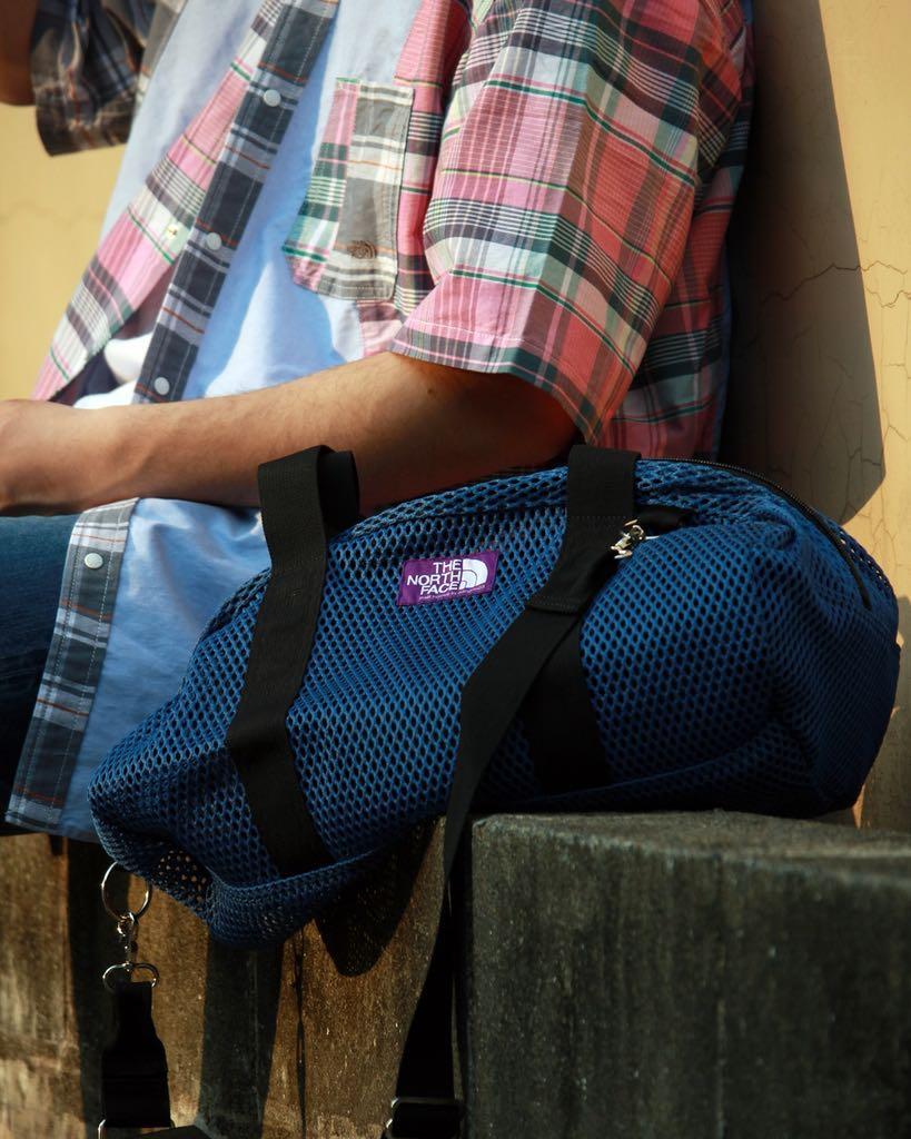 日版日本紫標The North Face Purple Label Mesh Duffle Bag 袋, 男裝