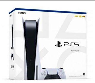 全新、未開封] PS5 PlayStation 5 主機CFI-1100A01 配備光盤驅動器 