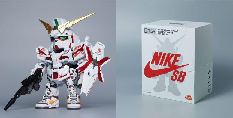 全新未開Bandai Gundam x Nike SB Unicorn QMSV RX-0, 興趣及