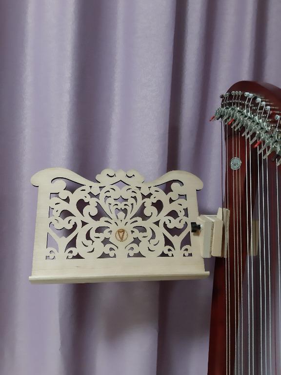豎琴專用譜架 Harp Desk, 興趣及遊戲, 音樂樂器 & 配件, 樂器配件 Carousell