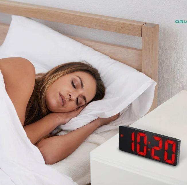 [ INSTOCK ] LED Clock GH0712L - Black, Furniture & Home Living, Home ...