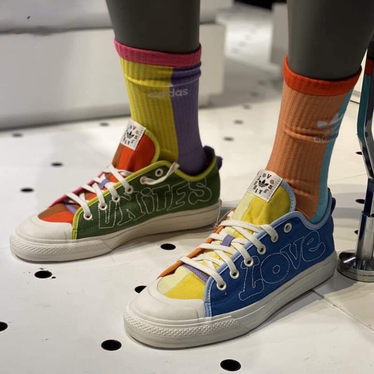 Love unites adidas shoes hotsell