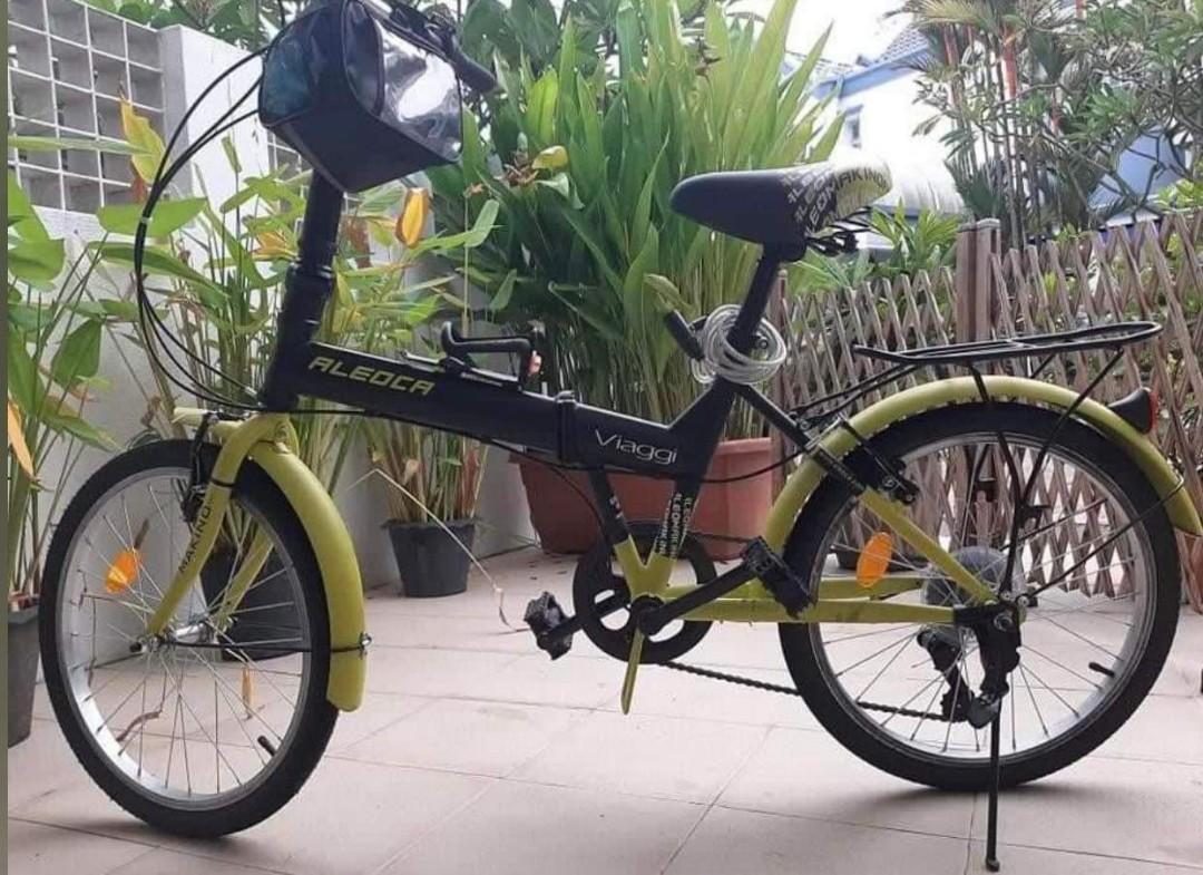 Singapore Aleoca Foldable Bicycle Price Singapore Aleoca Folding Bicycle  Aleoca Folding Bike, Sports