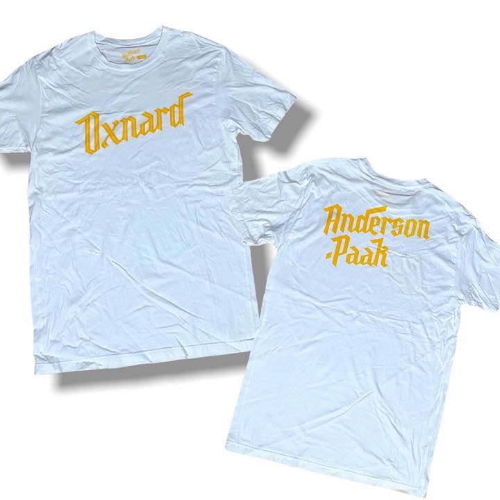 Anderson Paak Merch Oxnard Tee Mens Fashion Tops And Sets Tshirts And Polo Shirts On Carousell
