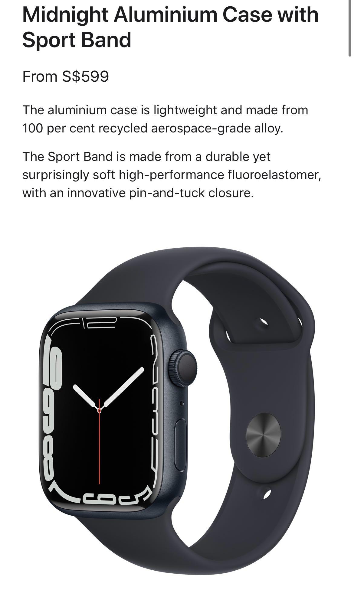 Apple Watch Series 7 (GPS) - 41 mm - Prompt SIA