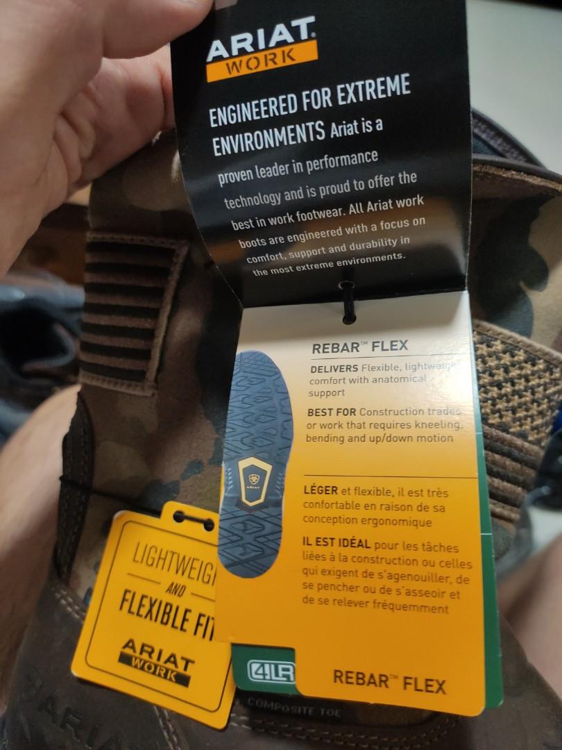 Ariat Rebar Flex Patriot, Men's Fashion, Footwear, Boots on Carousell