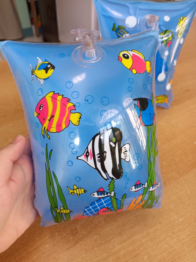 Arm floaties, Hobbies & Toys, Travel, Travel Essentials & Accessories