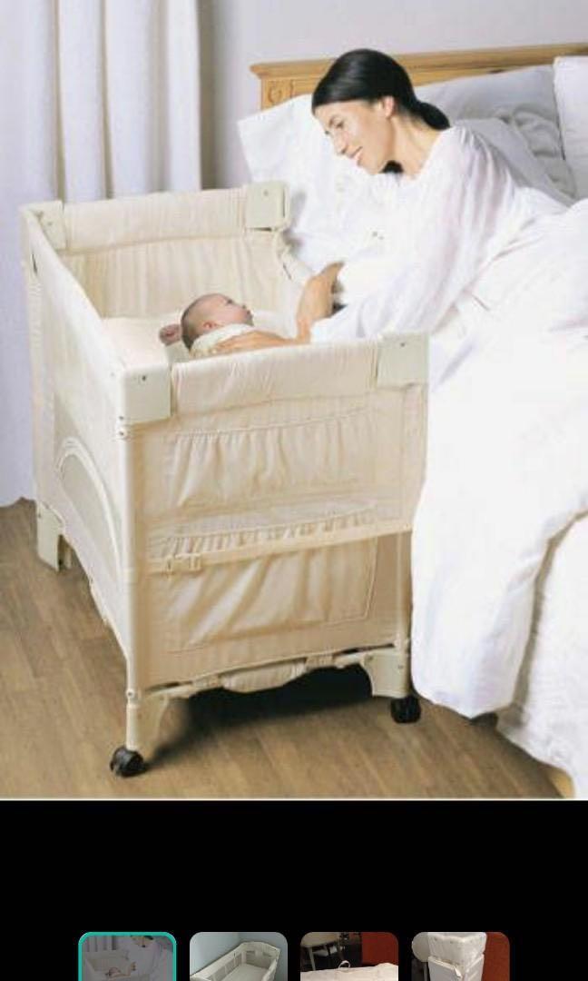 Arms reach crib discount