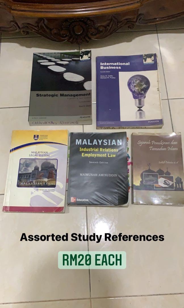 Assorted Study References Textbook Hobbies Toys Books Magazines Textbooks On Carousell