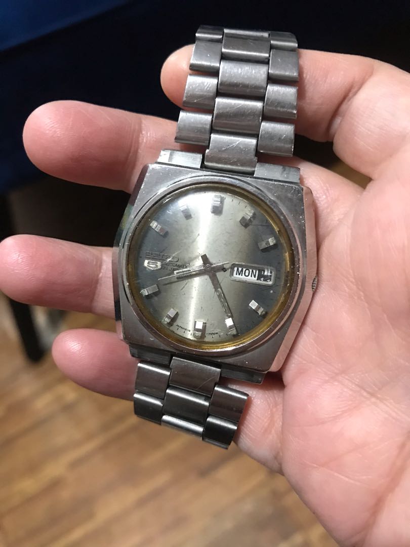 Authentic Seiko 5 Automatic Vintage Mens Watch, Men's Fashion, Watches