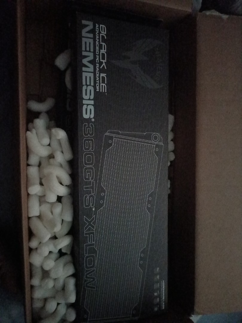 Black ice nemesis 360GTS Xflow computer radiator, Computers & Tech ...