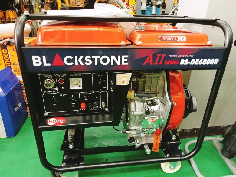 BLACKSTONE OPEN TYPE DIESEL GENERATOR, Commercial & Industrial