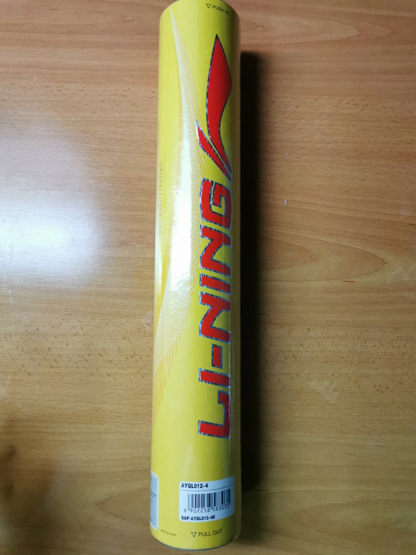 BNIP Li-ning Badminton Shuttlecock, Sports Equipment, Sports & Games ...