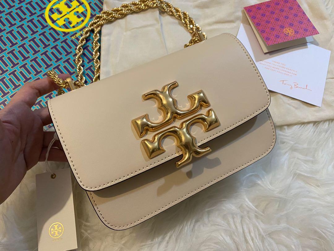 RUSH Brandnew Authentic Tory Burch Eleanor Flap in New Cream, Luxury, Bags  & Wallets on Carousell