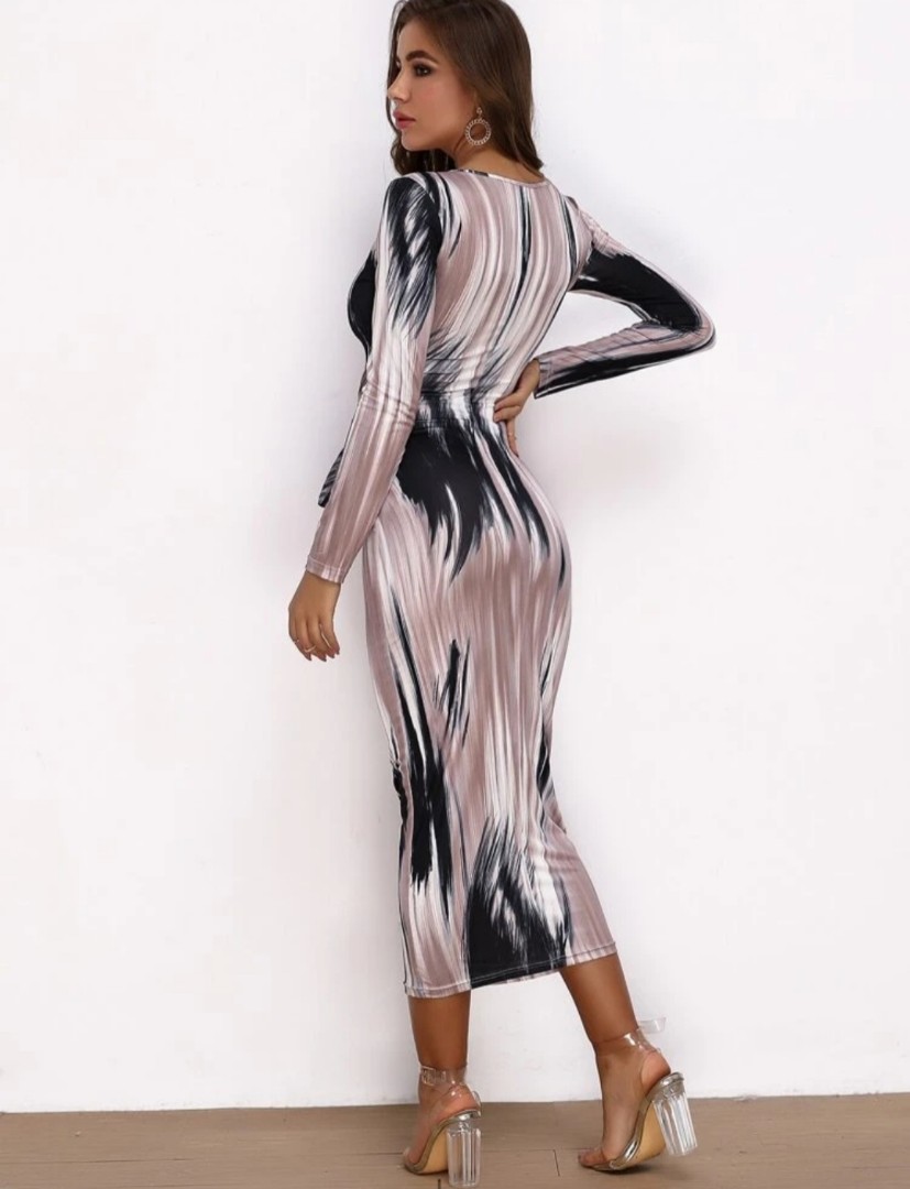 Brandnew paint brush dress splashdeals, Women's Fashion, Dresses