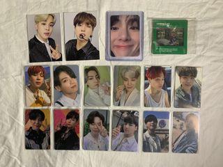 BTS ASSORTED PHOTOCARDS