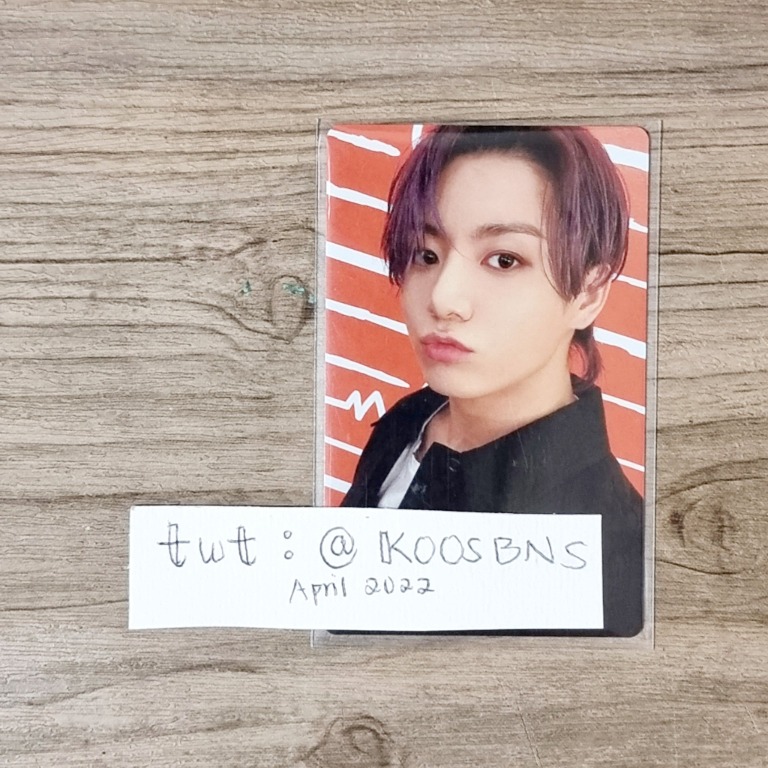 BTS Jungkook Butter Japan POB pc photocard, Hobbies & Toys, Memorabilia