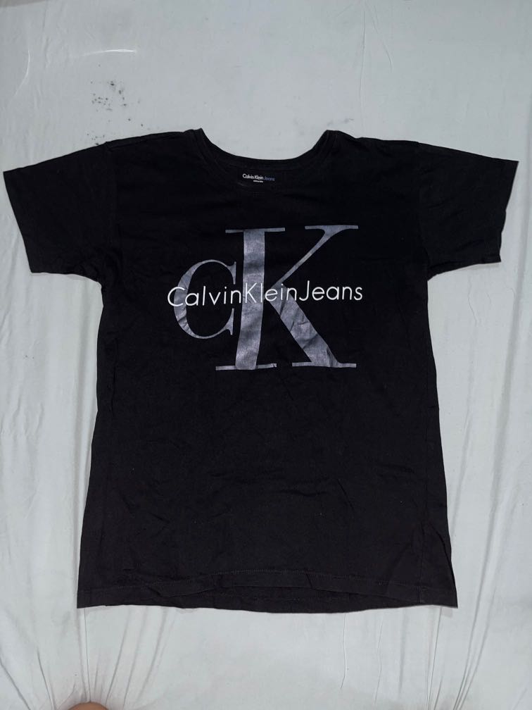 Calvin Klein black shirt, Men's Fashion, Tops & Sets, Tshirts & Polo ...