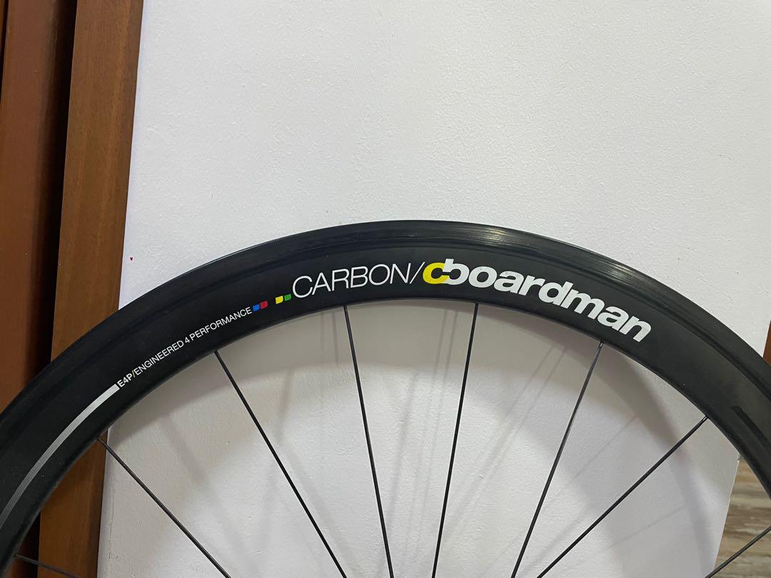 Carbon Boardman front wheel